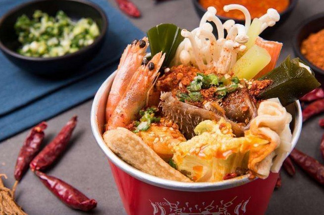 大喜麻辣拌 24味麻料辣材每日现调 无法抵挡的麻辣鲜香