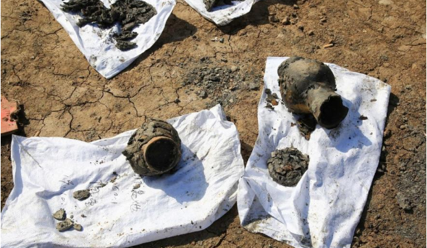 湖北发现东周公墓群 出土400多件珍贵文物