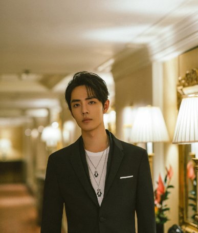 肖战微博上为Qeelin珠宝十五周年庆生