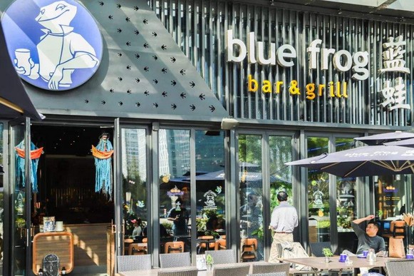 主打美国菜 bluefrog蓝蛙计划5年内将分店添加至50家