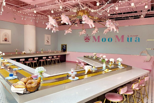 MooMua回转甜品店:一圈一圈 圈住你的心