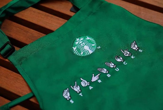 星巴克为听障群体开了一家手语门店