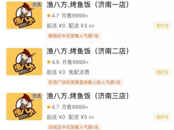 瞄准外卖市场 渔八方烤鱼饭3个月不到赚得盆满钵满