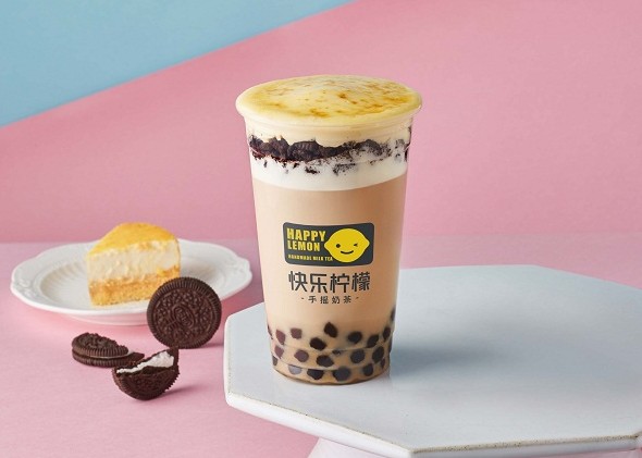 快乐柠檬新一代门店亮相 结合旅行元素做“治愈系奶茶”