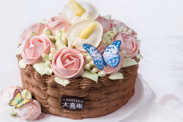 花篮蛋糕获国家专利 大喜来蛋糕将独立自主创新放在首位