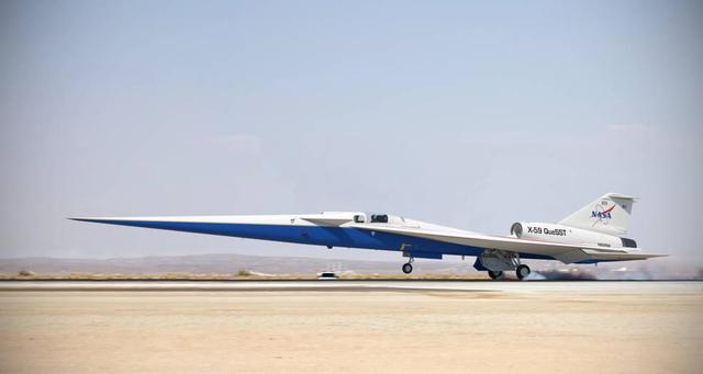 NASA宣布与洛克希德马丁研发的X-59飞机通过评估