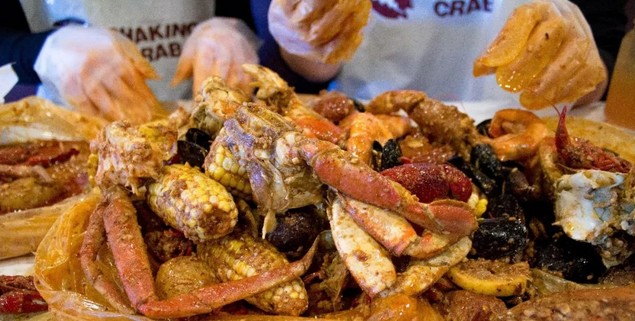 Shaking Crab第18家门店登陆上海 一口海鲜一口酒超上头!