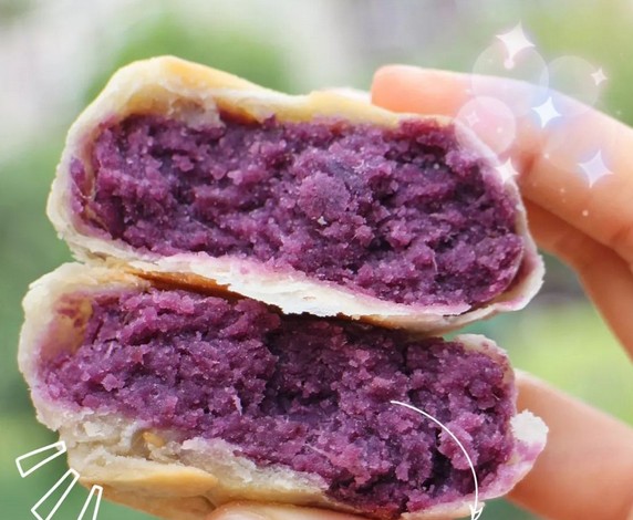 京城第一的绿豆饼?京月绿豆饼馅料爆炸 一口满足