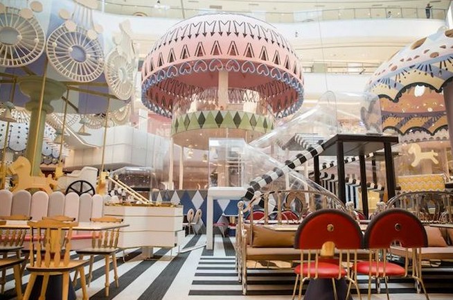 奈尔宝家庭中心用超梦幻场景打造沉浸式美学教育