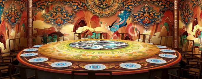 把餐厅变成光影艺术馆 与光影餐厅连锁加盟已达20多家