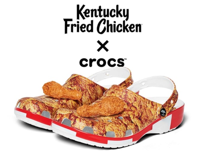 肯德基卡骆驰联合推出炸鸡鞋 网友:丑到极致就是美
