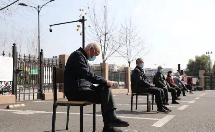 一人一个车位晒太阳 齐刷刷“乖巧”坐着