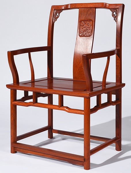 “贡艺名居中式太师椅”红木家具及价格