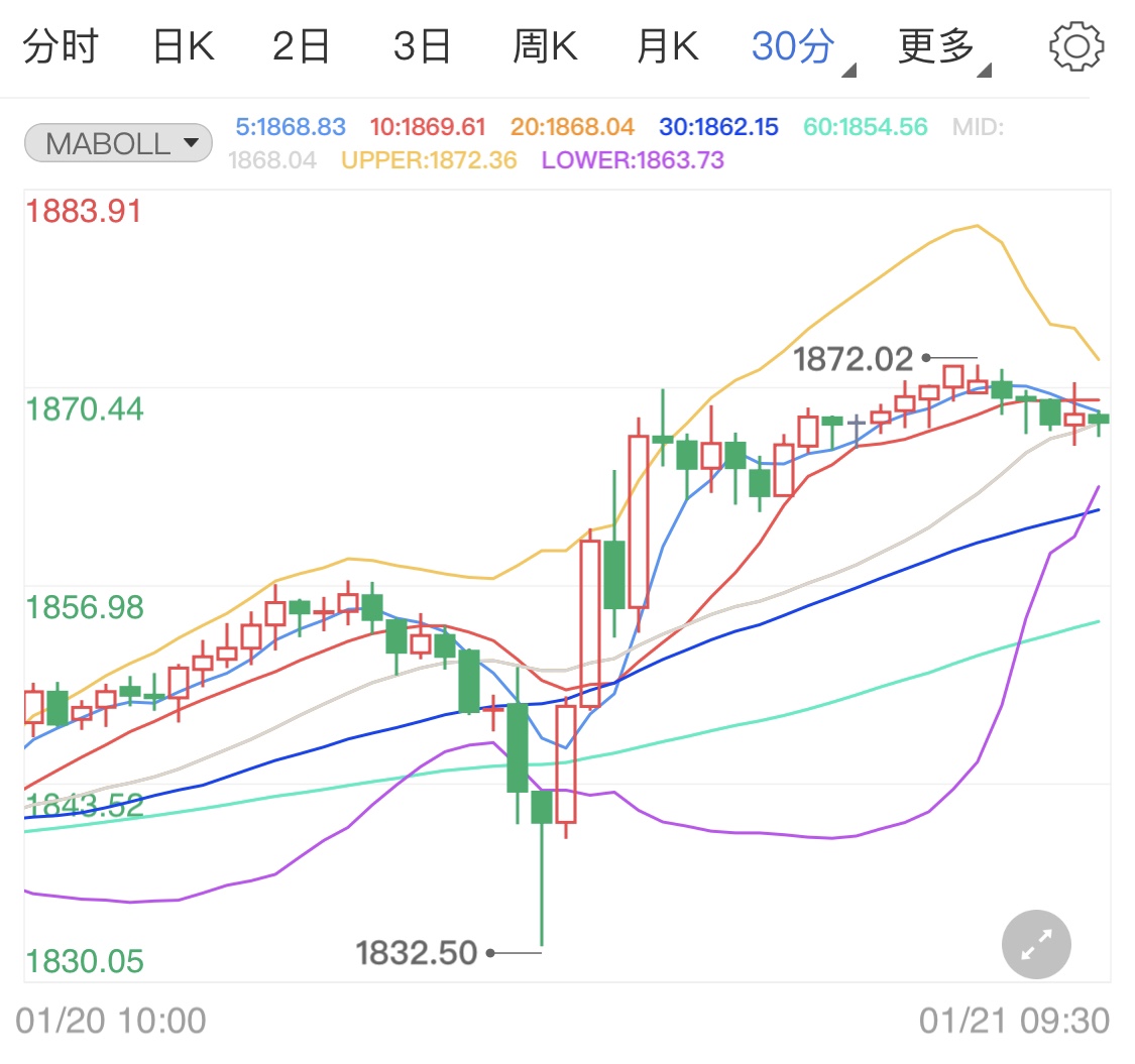 拜登就职提振金价 黄金期货后市追多?