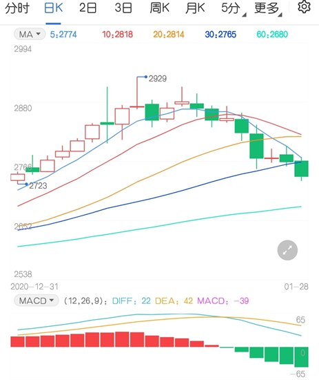 玉米期货行情接连回调 这要跌到什么时候