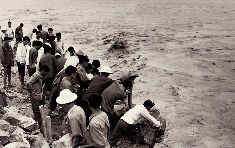 1958年黄河洪水图片