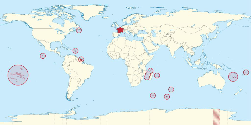 全球五大海洋专属经济区！法国第一 中国不及美国三分之一！