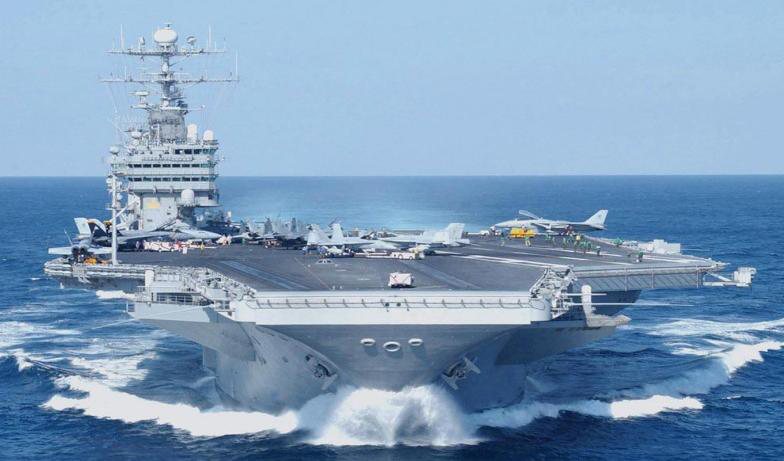 全球航母战斗力排行TOP10！美国2个、中国2个、英法俄各占1个！