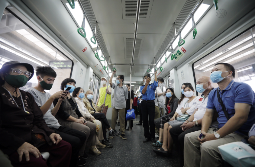 帮助解决首都环境污染难题！“中国制造”的越南地铁正式通车！