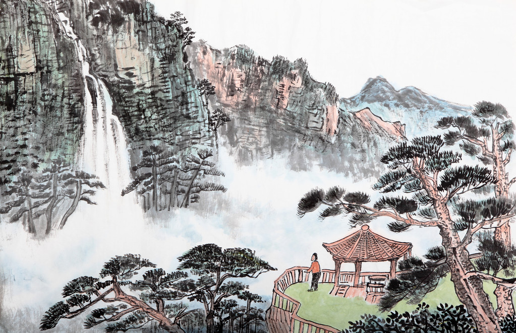 国画大家朱祖国《鹰石图》将于2021上海匡时秋拍拍卖