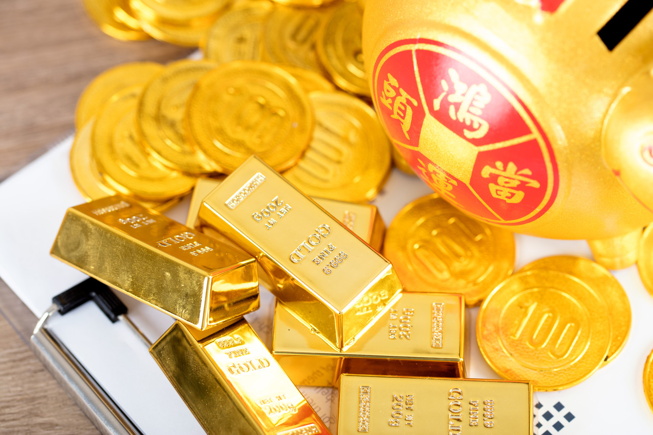 黄金的避险情绪攀升 国际黄金短线微涨