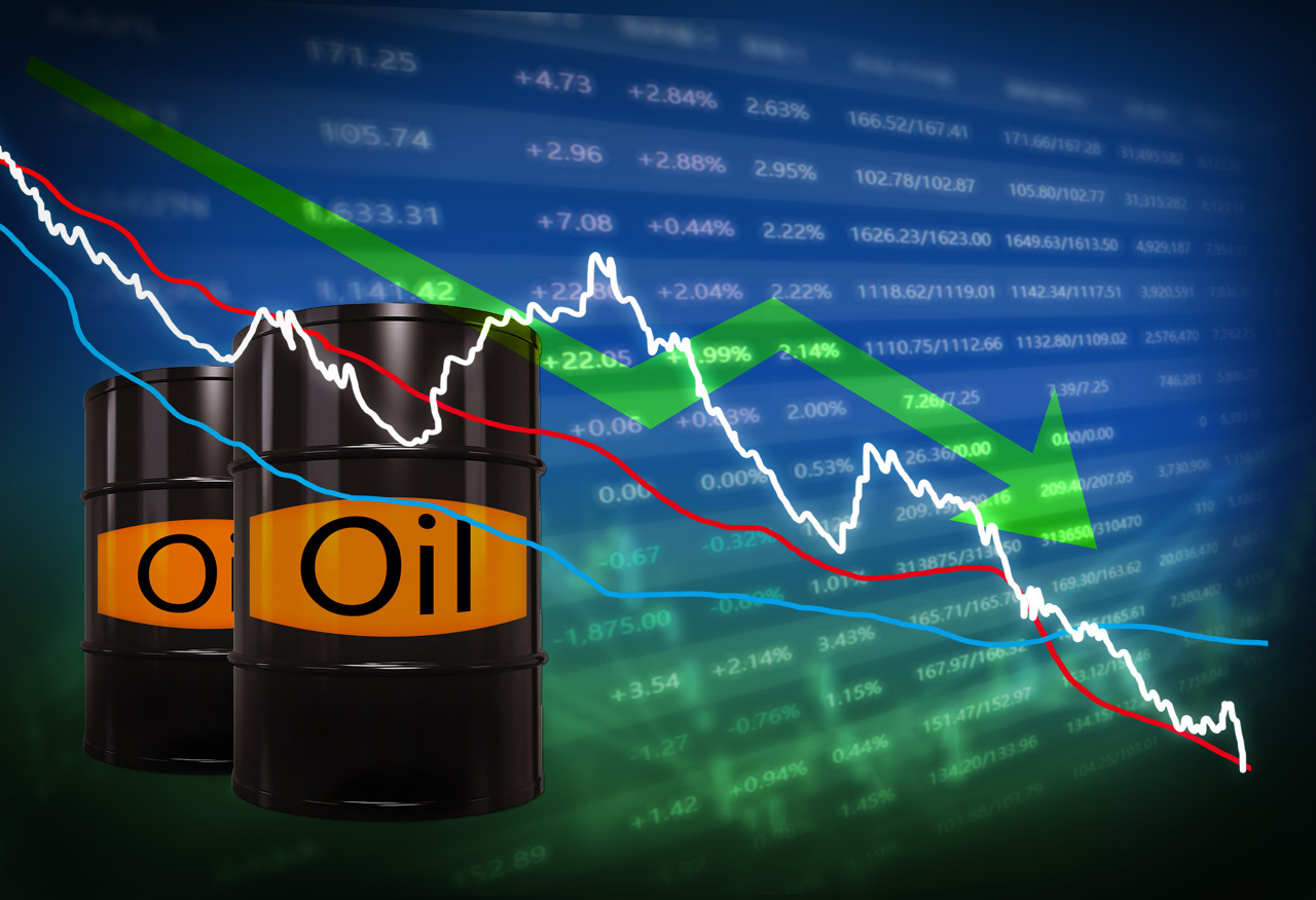 市场推涨情绪受打击 国际油价跌至逾一周最低水平