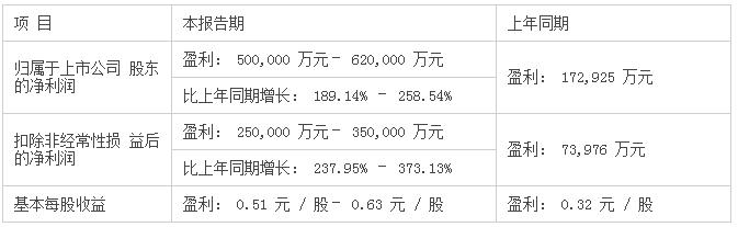 重庆长安汽车股份有限公司2022年半年度业绩预告