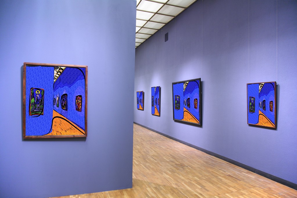 “藏畫的信封：神來與之筆”趙文量與楊雨澍1970年代作品展亮相北京中間藝術基金會趙文量楊雨澍藝術中