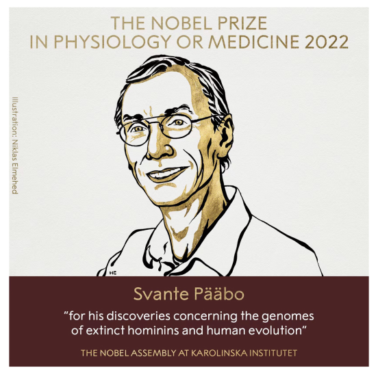 2022年诺贝尔奖的首个奖项 瑞典科学家获此奖项