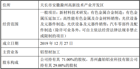 安徽鑫铂铝业股份有限公司关于公司为子公司提供担保的进展公告