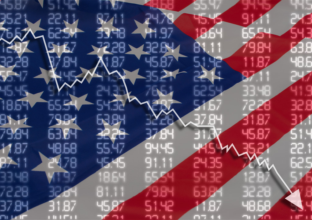 美国三大股指全线收跌 道指跌0.77%