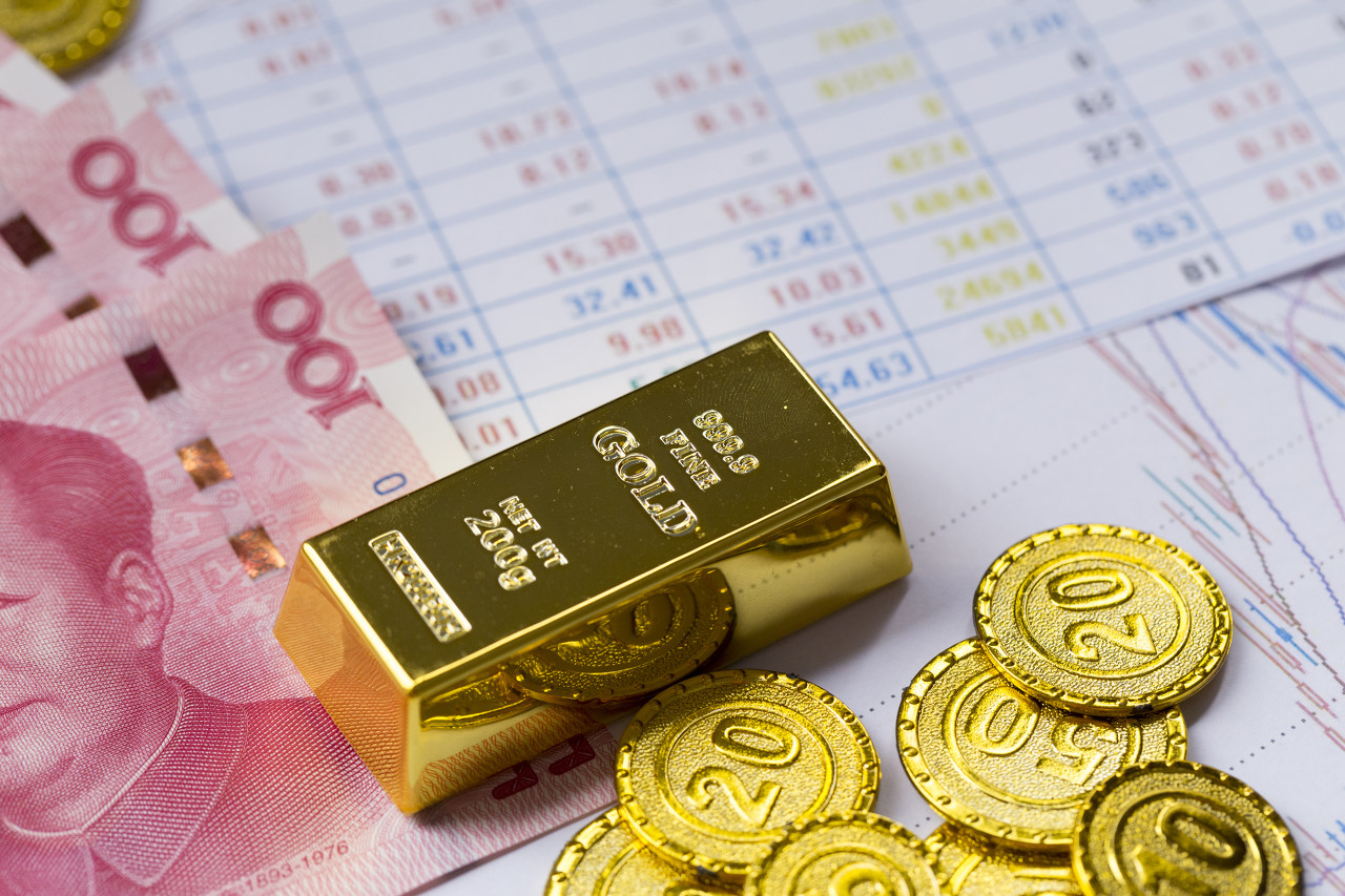 滬金主力實時走勢：國內(nèi)黃金維持前期看漲