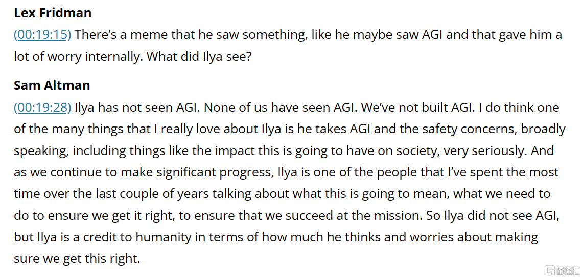 划重点！Altman最新访谈，涉及AGI、GPT-5、Sora、算力、人形机器人......