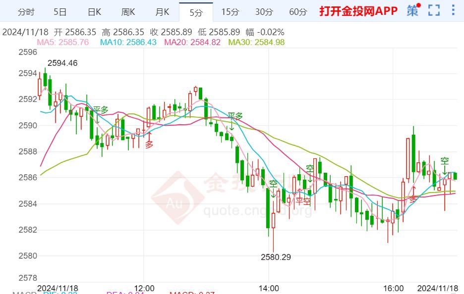 地缘风险加剧 金价能否冲破2600大关