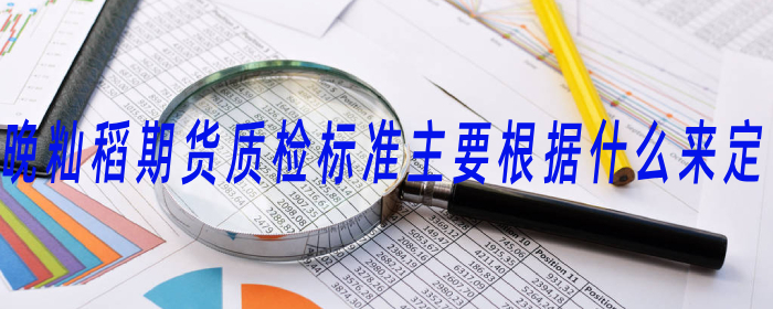 晚籼稻期货质检标准主要根据什么来定