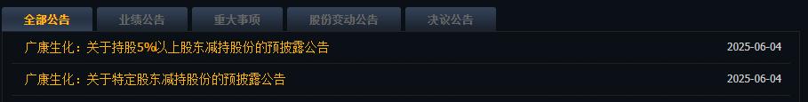 解禁即减持!5天暴涨68%后,广康生化闪崩