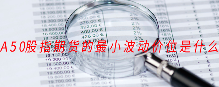 A50股指期货最小波动价位是多少？