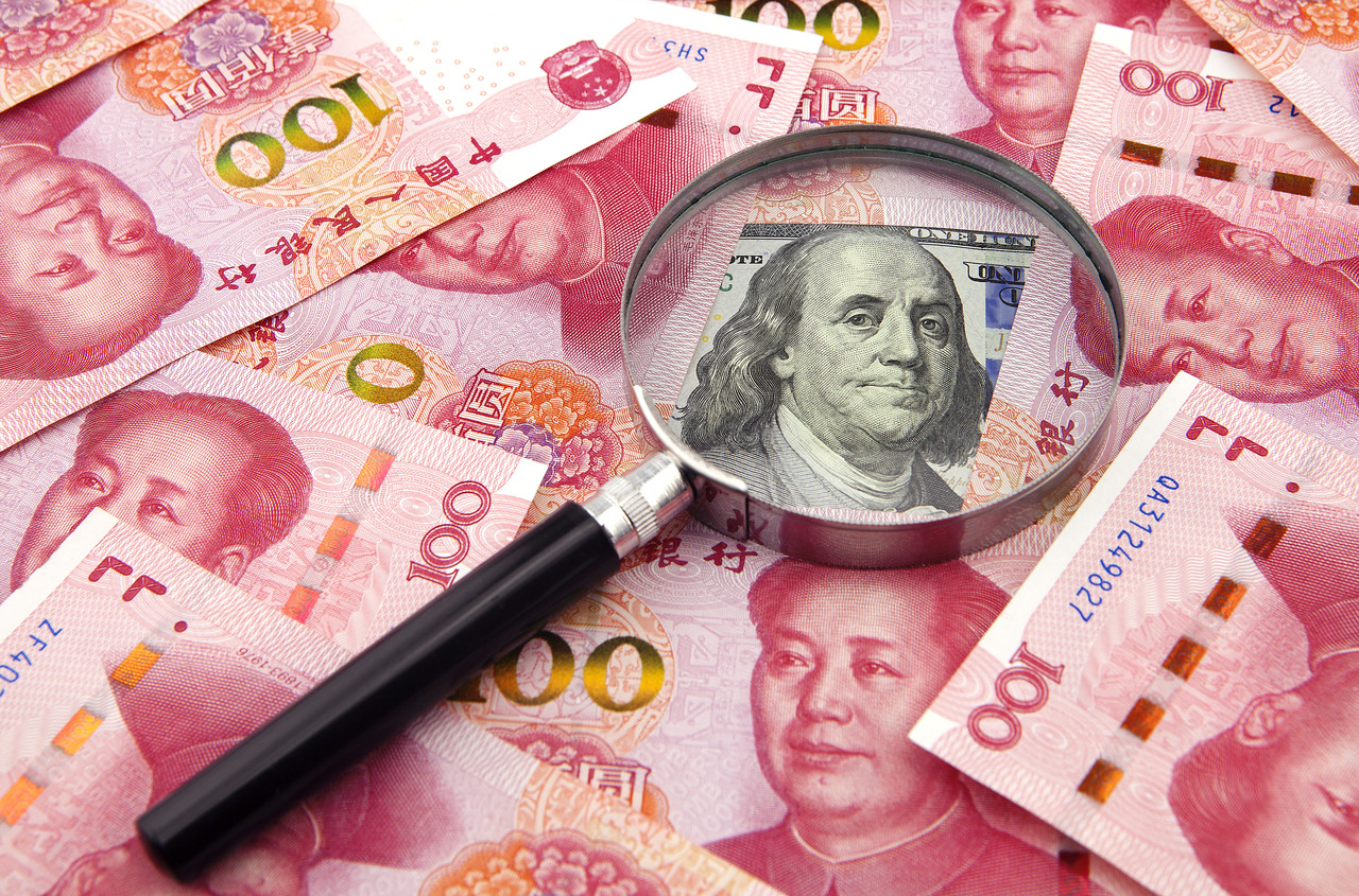 8月15日人民币对美元中间价报7.1371 较前一交易日调贬34个基点