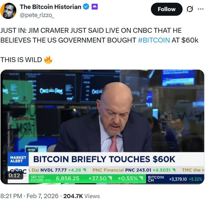 “内幕”！只要比特币跌至6万美元，特朗普就会把比特币储备填满