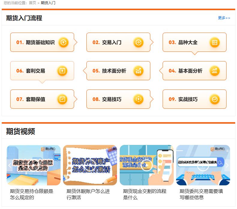 哪个期货平台有免费的学习资源
