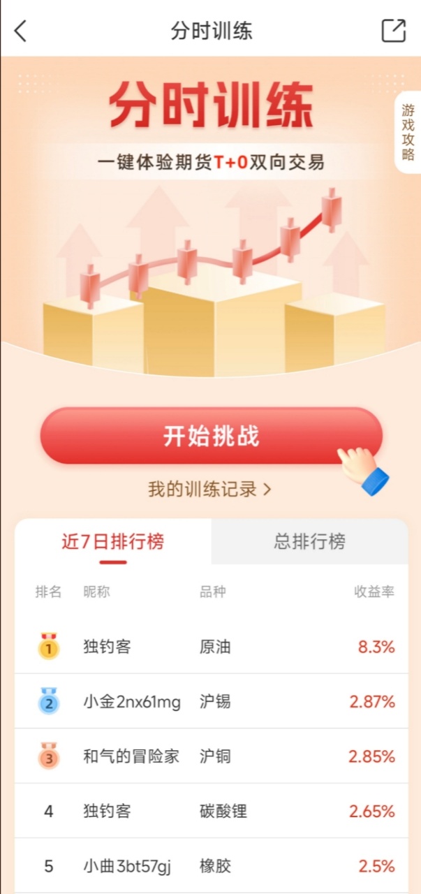 哪个期货APP可以模拟交易