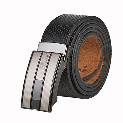 维士十字 自动扣休闲平滑扣腰带(下单请备注皮带长度)