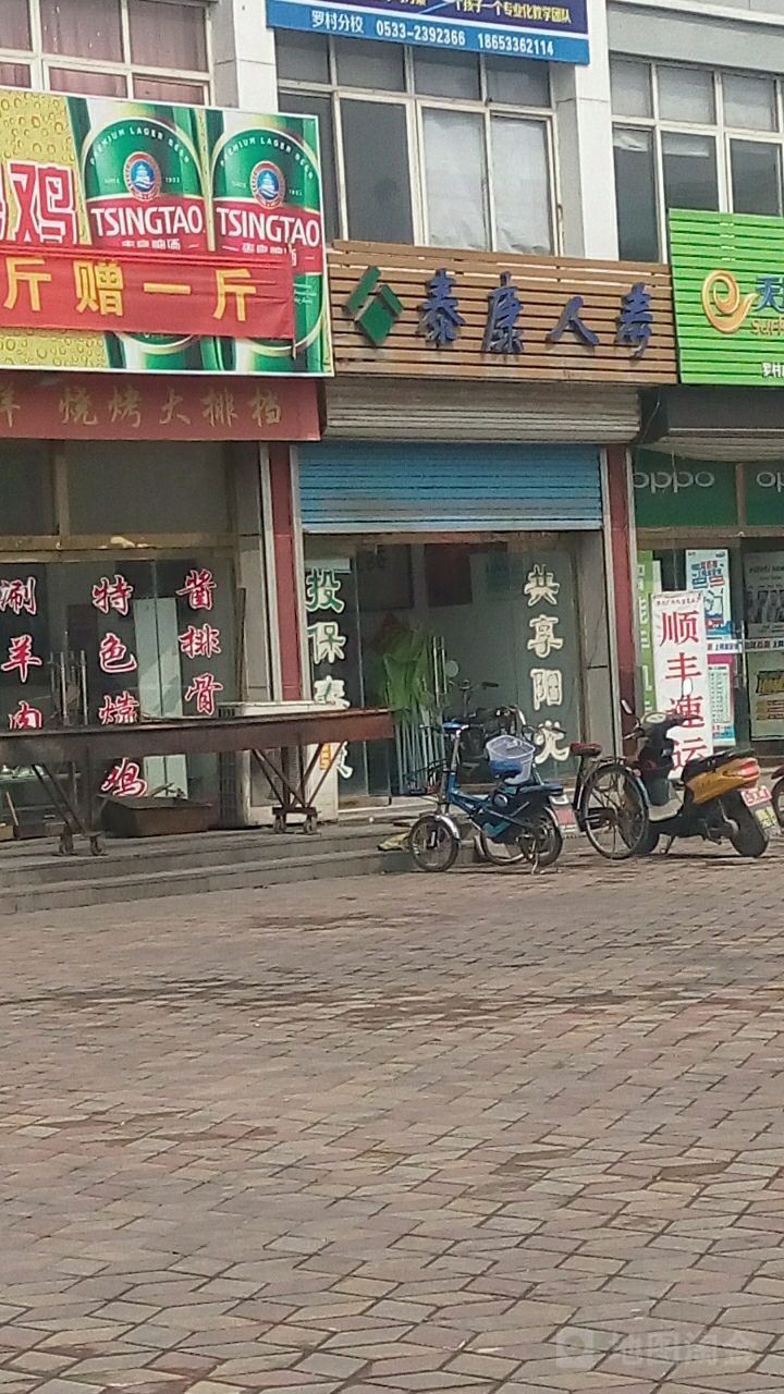 泰康人寿(罗村镇安全生产委员会办公室北)