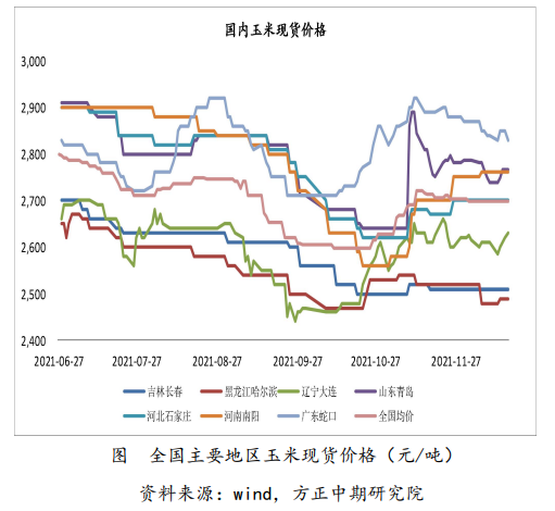 生猪回落拖累下 玉米震荡整理